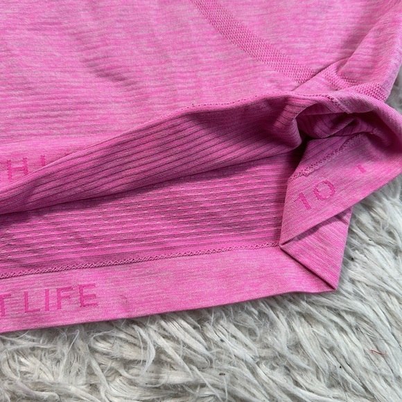 Lululemon Swiftly Tech Racerback Heathered Pink - Picture 2 of 4
